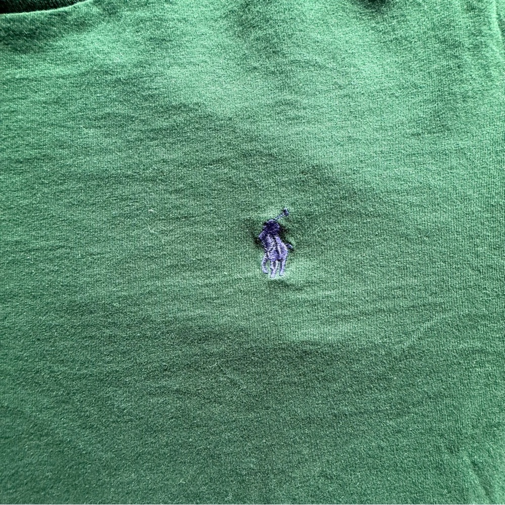 Polo Ralph Lauren Classic Logo Men’s XXL Green Long Sleeve Tee - Picture 5 of 9